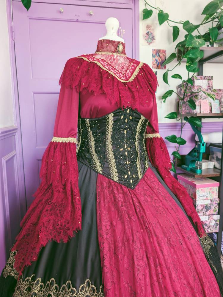 Victorian ballgown